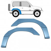 Hátsó sárvédő javító panel hoz Suzuki Vitara 1988-1998 / Bal+Jobb / Készlet 11066