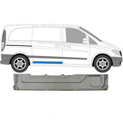 Belső tolóajtó javító panel hoz Mercedes Vito 2003-2014 / Jobb 6813