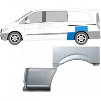 Hátsó sárvédő javító panel hoz Mercedes Vito 2003-2010 / Bal / Készlet 9276