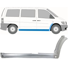 Teljes küszöb és első sárvédő javító panel hoz Mercedes Vito I W638 1996-2003 / Jobb / Készlet 11502