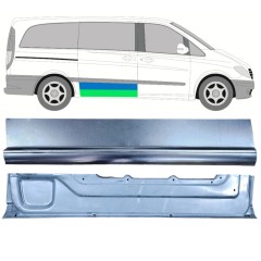 Külső alsó tolóajtó javító panel hoz Mercedes Vito W639 2003-2014 / Jobb / Készlet 12046