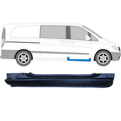 Első ajtó küszöb javító panel hoz Mercedes Vito 2003-2014 / Jobb 6000