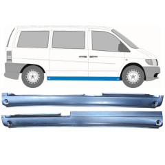 Teljes küszöb hoz Mercedes Vito I W638 1996-2003 / Bal+Jobb / Készlet 9474