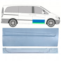 Belső és külső első ajtó javító panel hoz Mercedes Vito W639 2003-2014 / Jobb / Készlet 12645