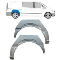 Hátsó sárvédő javító panel hoz Mercedes Vito W639 2003-2014 / Bal / Jobb / Bal+Jobb / Készlet 12917