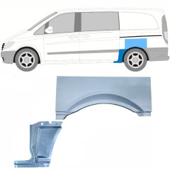 Hátsó sárvédő javító panel hoz Mercedes Vito W639 2003-2014 / Bal / Készlet 11867