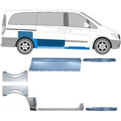 Javító panel készlet hoz Mercedes Vito W639 2003-2014 / Bal+Jobb / 14790