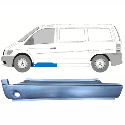 Első ajtó küszöb javító panel hoz Mercedes Vito I W638 1996-2003 / Bal 8832