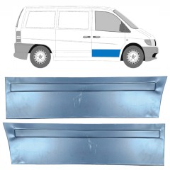 Külső ajtó javító panel hoz Mercedes Vito I W638 1996-2003 / Bal+Jobb / Készlet 9788