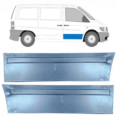 Külső ajtó javító panel hoz Mercedes Vito 1996-2003 / Bal+Jobb / Készlet 9788