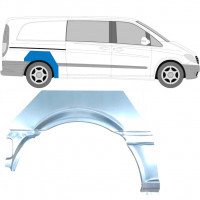 Hátsó sárvédő javító panel hoz Mercedes Vito 2003-2010 / Jobb 5884