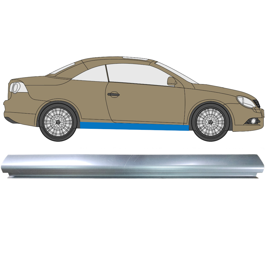 Küszöb Javító Panel Hoz Volkswagen Eos 2006-2015 7342