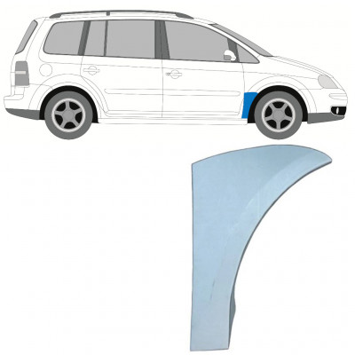 Első sárvédő javító panel hoz VW Touran 2003-2015 / Jobb 8950