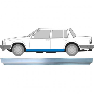 Küszöb javító panel hoz Volvo 740 / 760 1982-1992 / Bal /  8857