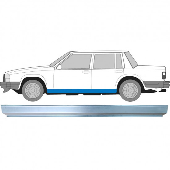 Küszöb javító panel hoz Volvo 740 / 760 1982-1992 / Bal /  8857