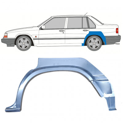 Hátsó sárvédő javító panel hoz Volvo 940 1990-1998 / Bal /  8294