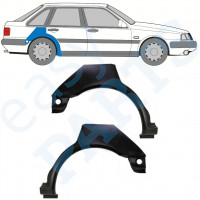 Hátsó sárvédő javító panel hoz Volvo 440 460 1988-1997 / Bal+Jobb / Készlet 10453