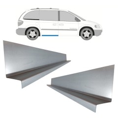 Belső tolóajtó küszöb javító panel hoz Chrysler Voyager 2000-2008 / Bal+Jobb / Készlet 11194
