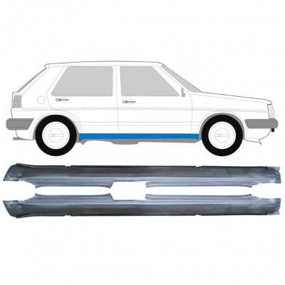 Küszöb javító panel hoz VW Golf 2 1982- / Bal+Jobb / Készlet 9607