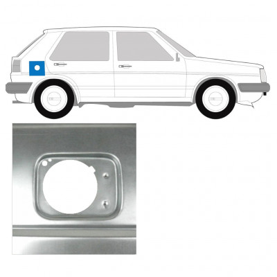 Üzemanyag nyílás javító panel hoz VW Golf 2 1982- 7253