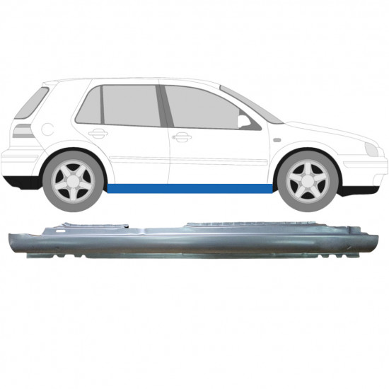 Küszöb javító panel hoz VW Golf 4 1997- / Jobb 5292