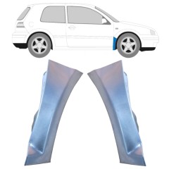 Első sárvédő javító panel hoz Volkswagen Golf 4 1997-2006 / Bal+Jobb / Készlet 9676