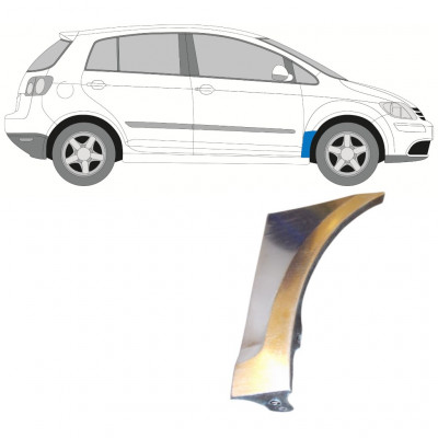 Első sárvédő javító panel hoz VW Golf Plus 2005-2013 / Jobb 7840