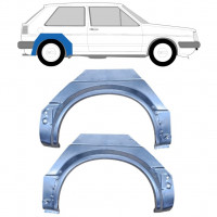 Hátsó sárvédő javító panel hoz VW Golf 2 1982- / Bal+Jobb / Készlet 9626