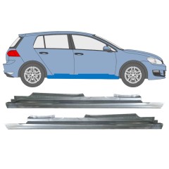 Teljes küszöb hoz Volkswagen Golf 7 2012- / Bal+Jobb / Készlet 9973