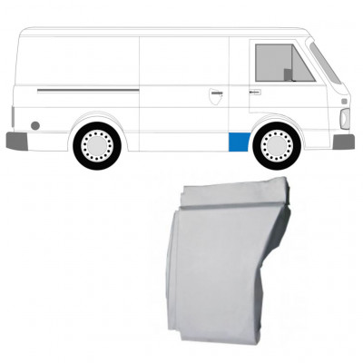 Alsó rész első sárvédő javító panel hoz Volkswagen LT 1975-1996 / Jobb 7968