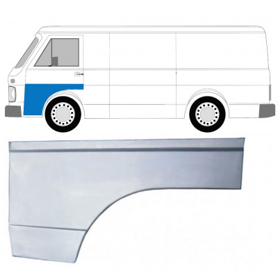 Első ajtó javító lemez hoz Volkswagen LT 1975-1996 / Bal 7947