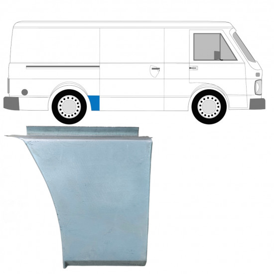 Hátsó sárvédő javító panel hoz Volkswagen LT 1975-1996 / Jobb 7958
