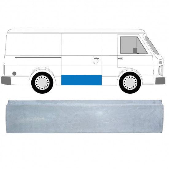 Tolóajtó javító panel hoz Volkswagen LT 1975-1996 / Jobb 9008