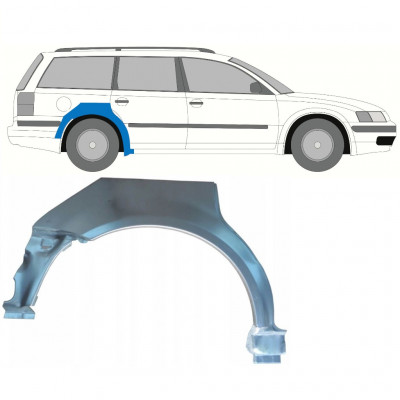 Hátsó sárvédő javító panel hoz VW Passat B5 1996-2005 / Jobb / COMBI 8919