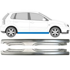 Teljes küszöb hoz Volkswagen Polo 2001-2009 / Bal+Jobb / Készlet 10095