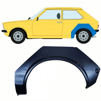 Hátsó sárvédő javító panel hoz VW Polo 1975-1981 / Bal /  8799