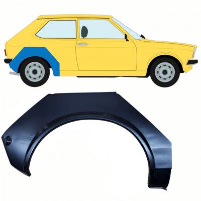 Hátsó sárvédő javító panel hoz VW Polo 1975-1981 / Jobb /  8798