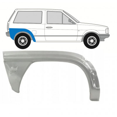 Hátsó sárvédő javító panel hoz VW Polo 1981-1984 / Jobb 7116