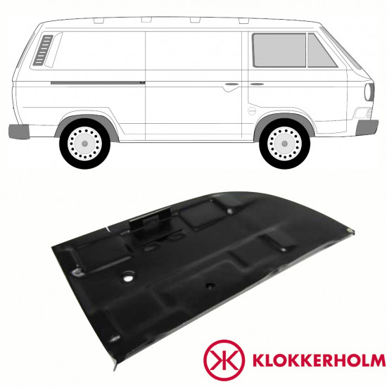 Akkumulátor tartó javító panel hoz VW Transporter T3 1979-1992 10808