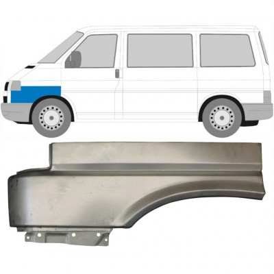 Első sárvédő javító panel hoz VW Transporter T4 1996-2003 / Bal 8302