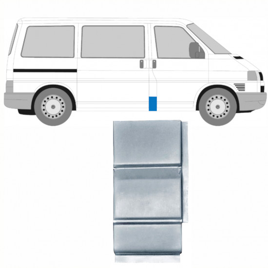 Oszlop javító panel hoz VW Transporter T4 1990-2003 / Bal = Jobb (szimmetrikus) 8690