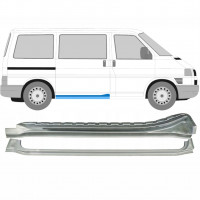 Tolóajtó küszöb javító panel hoz VW Transporter T4 1990-2003 / Jobb / Készlet 10288