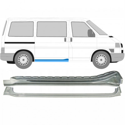 Tolóajtó küszöb javító panel hoz VW Transporter T4 1990-2003 / Jobb / Készlet 10288