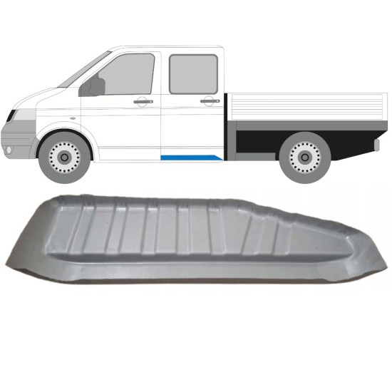 Fellépő lemez bal belső küszöbbel hoz Volkswagen Transporter T5 2003-2015 / Bal 16846