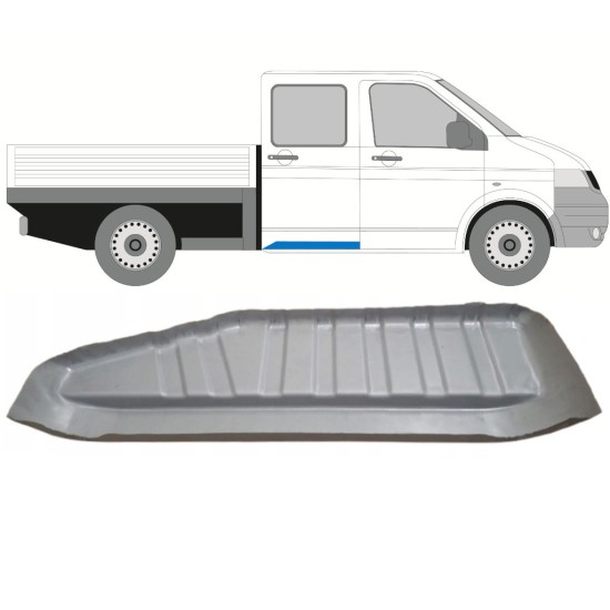 Fellépő lemez bal belső küszöbbel hoz Volkswagen Transporter T5 2003-2015 / Jobb 16837