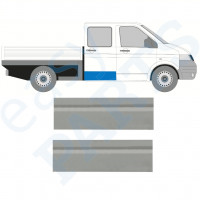 Külső hátsó ajtó javító panel hoz VW Transporter T5 2003-2015 / Bal = Jobb (szimmetrikus) / Duplafülkés / Készlet 10265