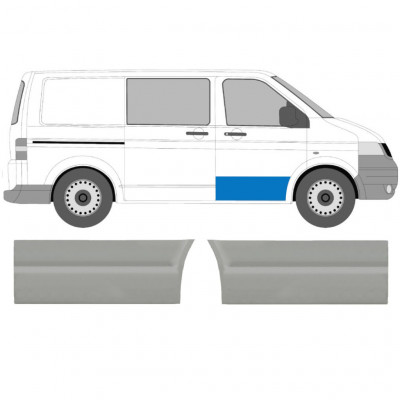 Külső ajtó javító panel hoz VW Transporter T5 2003-2015 / Bal+Jobb / Készlet 9601