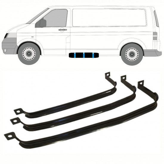 Tartószalag üzemanyagtartály hoz VW Transporter T5 2003-2015 9396