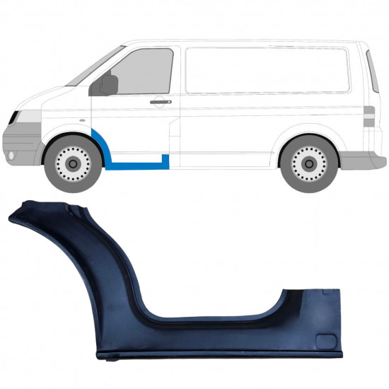 Első ajtó küszöb javító panel hoz VW Transporter T5 2003-2015 / Bal 7139