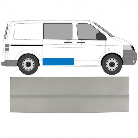 Külső tolóajtó javító panel hoz VW Transporter T5 2003-2015 / Jobb 7144